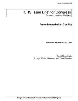 Primary view of object titled 'Armenia-Azerbaijan Conflict'.