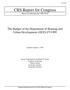 Report: The Budget of the Department of Housing and Urban Development (HUD) F…