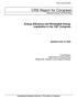 Primary view of Energy Efficiency and Renewable Energy Legislation in the 109th Congress