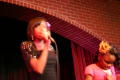 Photograph: [Kirondria Woods and Rachel Webb on stage]