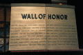 Photograph: [Prop called 'Wall of Honor']