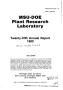 Report: MSU-DOE Plant Research Laboratory