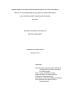Thesis or Dissertation: Understanding the Perceptions and Indications of the Goals and Unique…