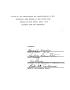 Thesis or Dissertation: A Study of the Organization and Administration of the Industrial Arts…