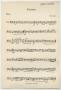 Musical Score/Notation: Furioso: Bass Part