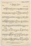 Musical Score/Notation: A Pathetic Story: Cello Part