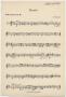 Musical Score/Notation: Presto: Cornet 2 in B♭ Part