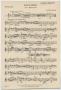 Musical Score/Notation: Bayadere: Violin 1 Part