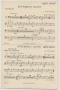 Musical Score/Notation: Butterfly Dance: Trombone & Triangle, Bells, Tympani  Parts