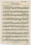 Musical Score/Notation: Light Agitato: Clarinet 1 in B♭ Part