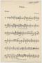 Musical Score/Notation: Presto: Drums Part