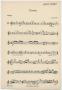 Musical Score/Notation: Presto: Oboe Part