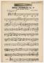 Musical Score/Notation: Indian Intermezzo: Clarinet 2 in B♭ Part