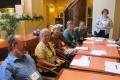 Photograph: [CSLA Board members at tables]