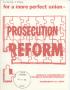 Book: For a more perfect union : prosecution reform