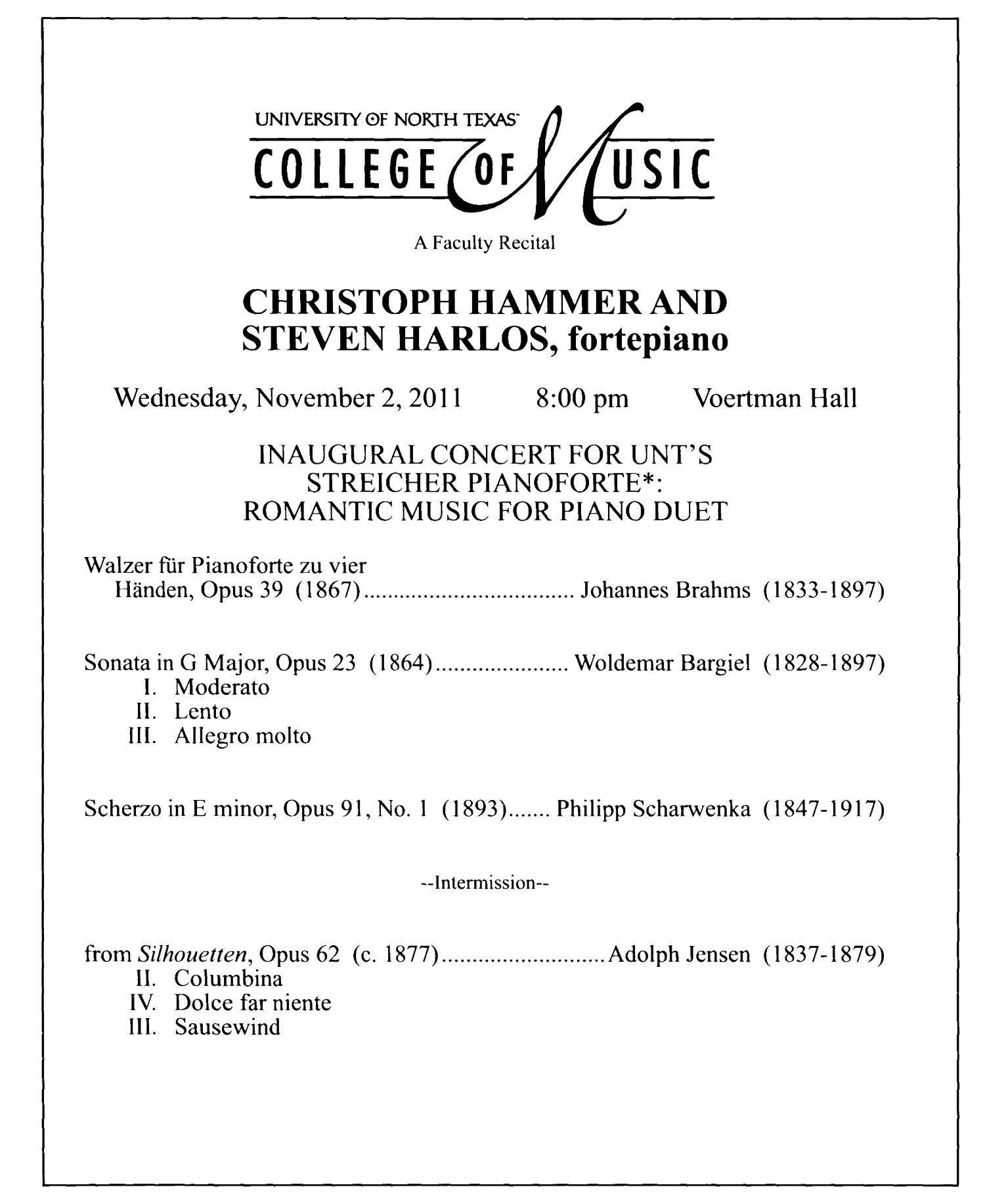 College of Music Program Book 2011-2012: Ensemble & Other Performances, Volume 1
                                                
                                                    407
                                                