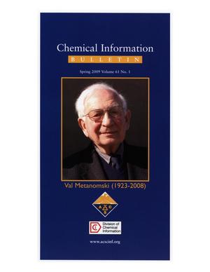 Primary view of object titled 'Chemical Information Bulletin, Volume 61, Number 1, Spring 2009'.