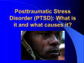 Presentation: Posttraumatic Stress Disorder (PTSD): What is it and what causes it?