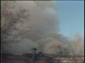 Primary view of [News Clip: 3 alarm fire]