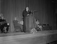 Photograph: [Gov. Beauford Jester speaking at an event, 2]