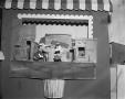 Photograph: [Western town scene from the Dean Raymond Puppet Show]