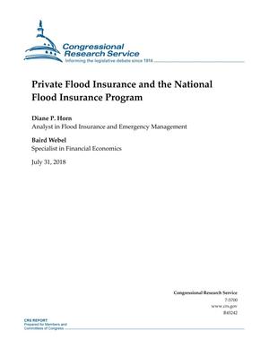 Primary view of object titled 'Private Flood Insurance and the National Flood Insurance Program'.