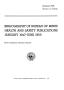 Report: Bibliography of Bureau of Mines Health and Safety Publications: Janua…