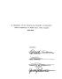 Thesis or Dissertation: An Evaluation of the Professional Training of Secondary School Princi…