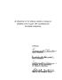 Thesis or Dissertation: An Evaluation of the Physical Education Program of Arlington State Co…