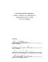 Thesis or Dissertation: The Professionalized Bureaucracy: A Study of Conflict and Accomodatio…