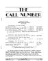 Primary view of The Call Number, Volume 20, Number 4, January 1959