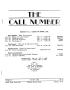 Primary view of The Call Number, Volume 23, Number 2, November 1961