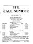 Primary view of The Call Number, Volume 16, Number 6, March 1955