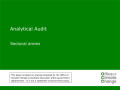 Text: Analytical Audit: Sectoral Annex