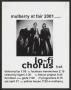 Poster: [Lo-Fi Chorus, Mulberry St. Fair 2001 poster]