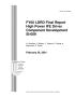 Primary view of FY00 LDRD Final Report High Power IFE Driver Component Development 00-SI-009