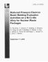 Article: Reduced Pressure Electron Beam Welding Evaluation Activities on a Ni-…