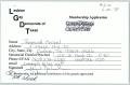 Primary view of [Texas Stonewall Democratic Caucus Application for Raymond McNeel]