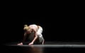 Photograph: [Female dancer hits stage with her hands, 2003 World Dance Alliance G…