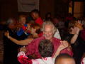 Photograph: [Alan Stark dances at closing dinner for 2006 World Dance Alliance V …