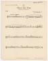 Musical Score/Notation: Thru the Fog: Oboe Part