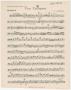 Musical Score/Notation: The Tempest: Trombone Part