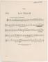 Musical Score/Notation: Love Theme 2: Oboe Part