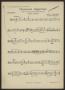 Musical Score/Notation: Chanson Algerian: Trombone Part