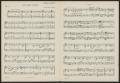 Musical Score/Notation: Military Scene: Organ Part