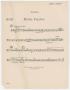 Musical Score/Notation: Marcia Funebre: Trombone Part