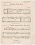 Musical Score/Notation: Dramatic Allegro & Pathetic Andante: Cornet in Bb Part