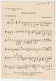Musical Score/Notation: Triste Convoi: Clarinet 1 in B♭ Part