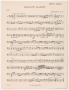 Musical Score/Notation: Dramatic Allegro: Bass Part