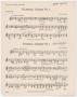 Musical Score/Notation: Dramatic Allegro & Pathetic Andante: Violin 2 Part